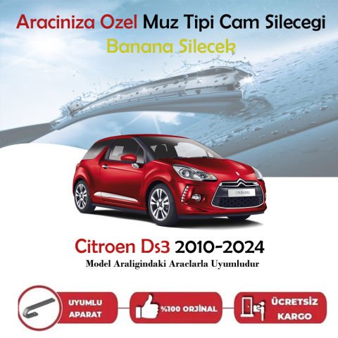 Citroen DS3 Muz Silecek Takımı 2010-2024