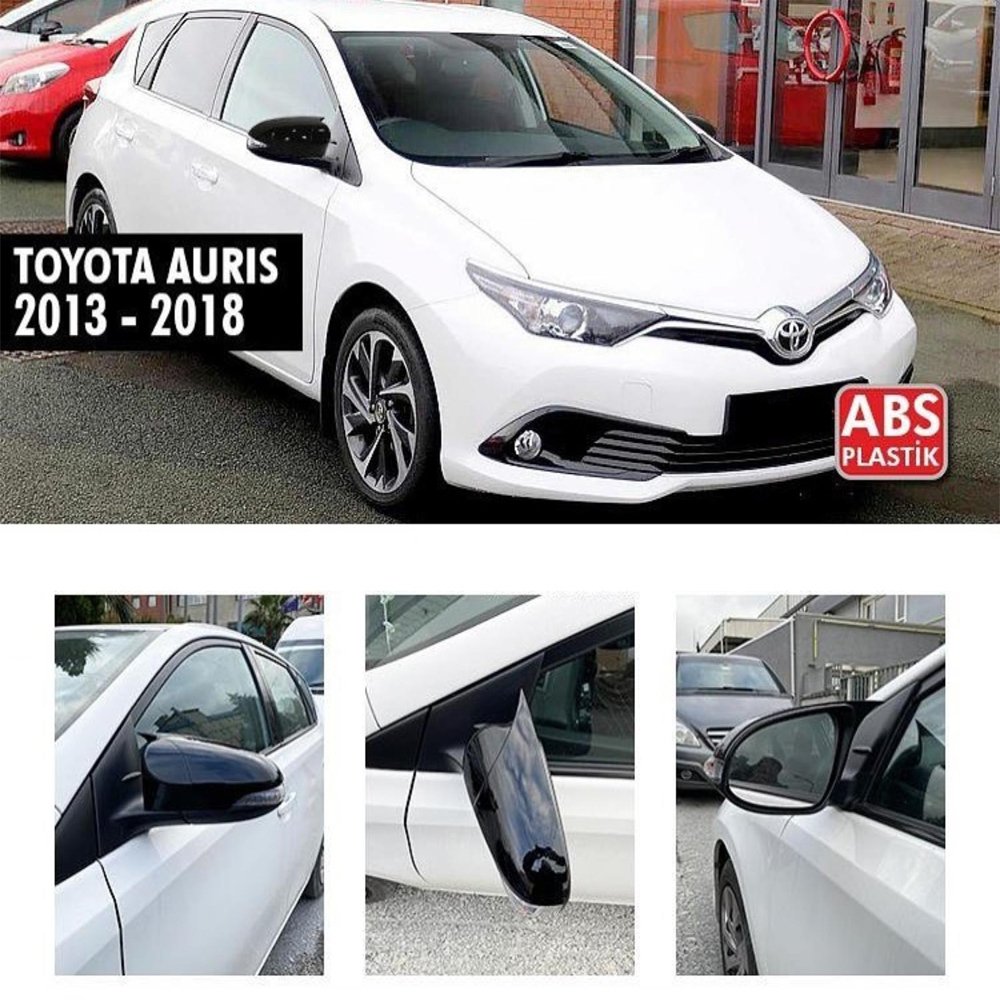Toyota Auris Yarasa Ayna Kapağı Piano Black Parlak Siyah