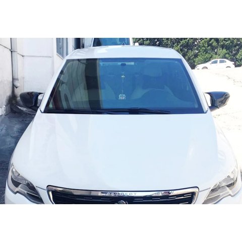 Peugeot 301 Yarasa Ayna Kapağı Piano Black Parlak Siyah