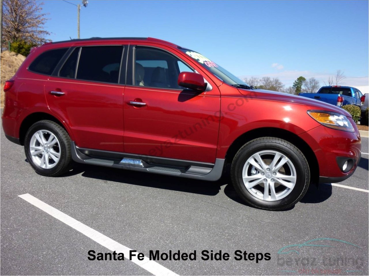 Hyundai Santa Fe Yan Basamak Koruma Oem Orjinal