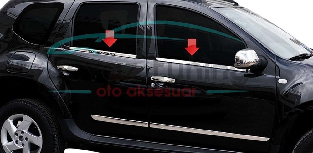 Dacia Duster Cam Çıtası Kromu Nikelajı