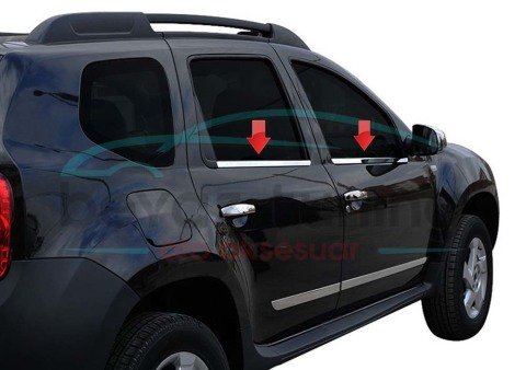 Dacia Duster Cam Çıtası Kromu Nikelajı