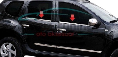 Dacia Duster Cam Çıtası Kromu Nikelajı