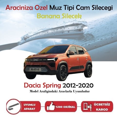 Dacia Spring Muz Silecek Takımı 2012-2020