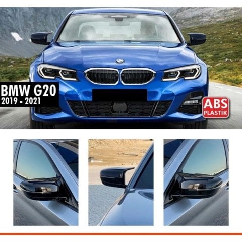 Bmw G20 Yarasa Ayna Kapağı Piano Black Parlak Siyah