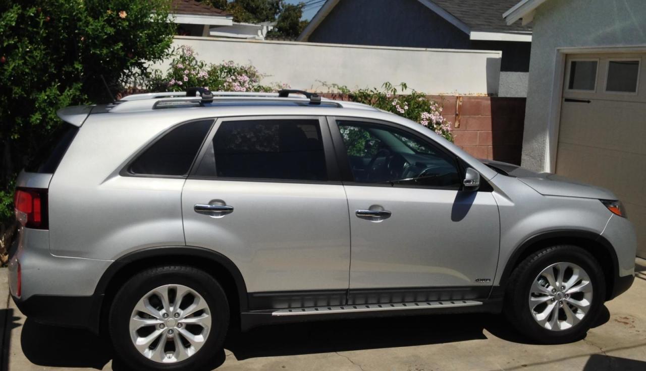 Kia Sorento Yan Basamak Koruma Bmw Tip Orjinal 2013-2015