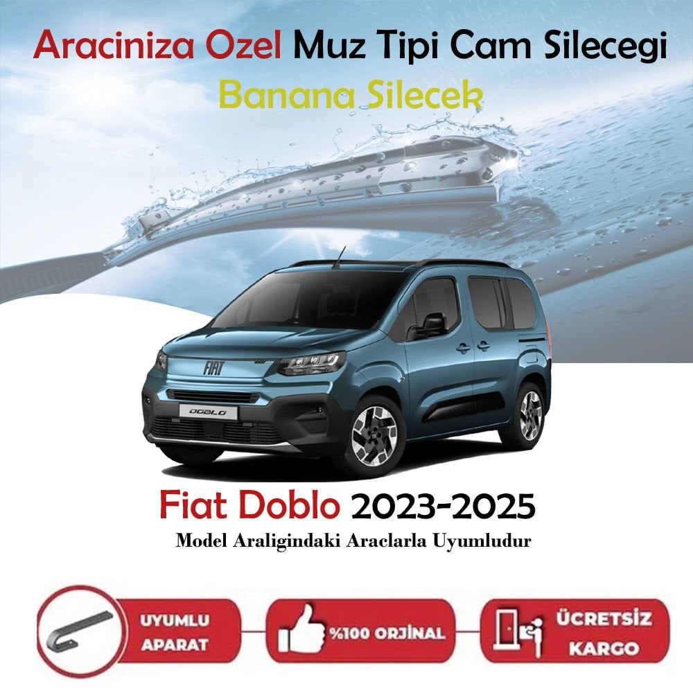 Fiat Doblo Muz Silecek Takımı 2023-2025