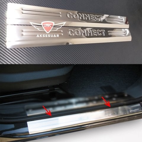 Ford Connect 2 Li Kapı Eşiği Kromu Nikelajı 2002-2015