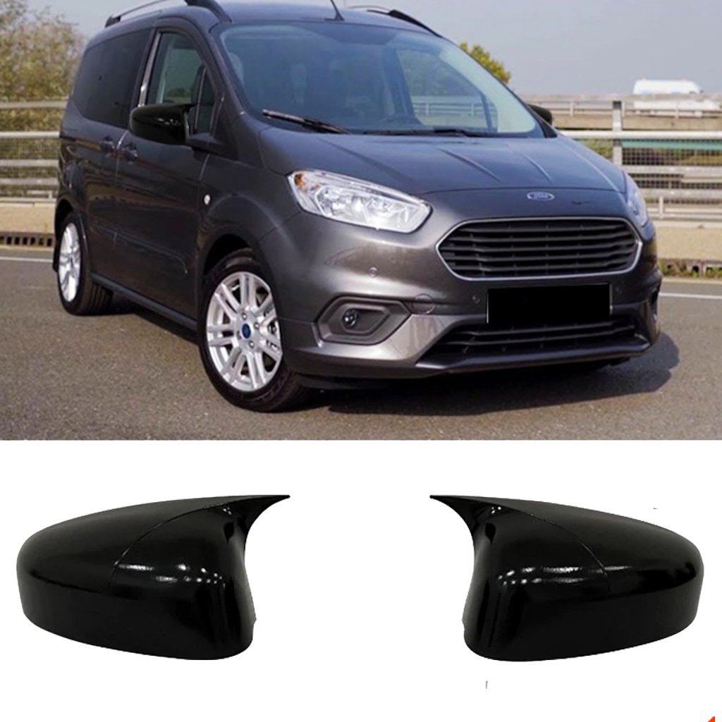 Ford Courier Yarasa Ayna Kapağı Piano Black Parlak Siyah 2014-2016