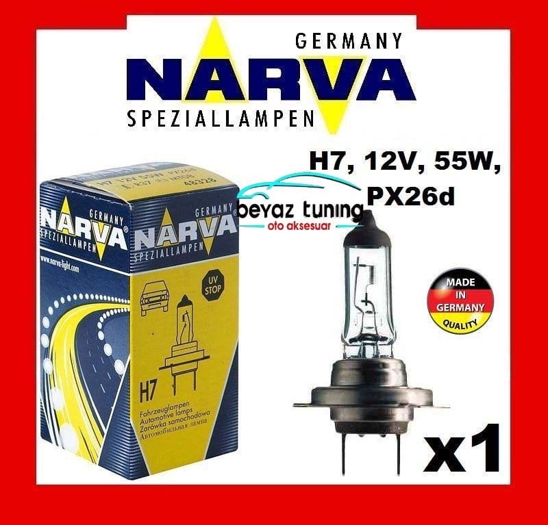 H7 Far Ampulü Narva 12Volt 55 Watt