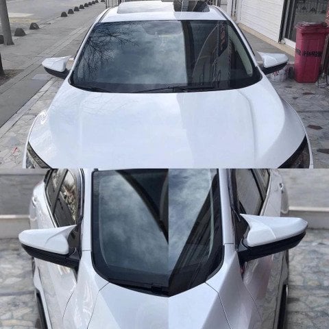 Honda Civic Fc5 Yarasa Ayna Kapağı Piano Black Parlak Siyah