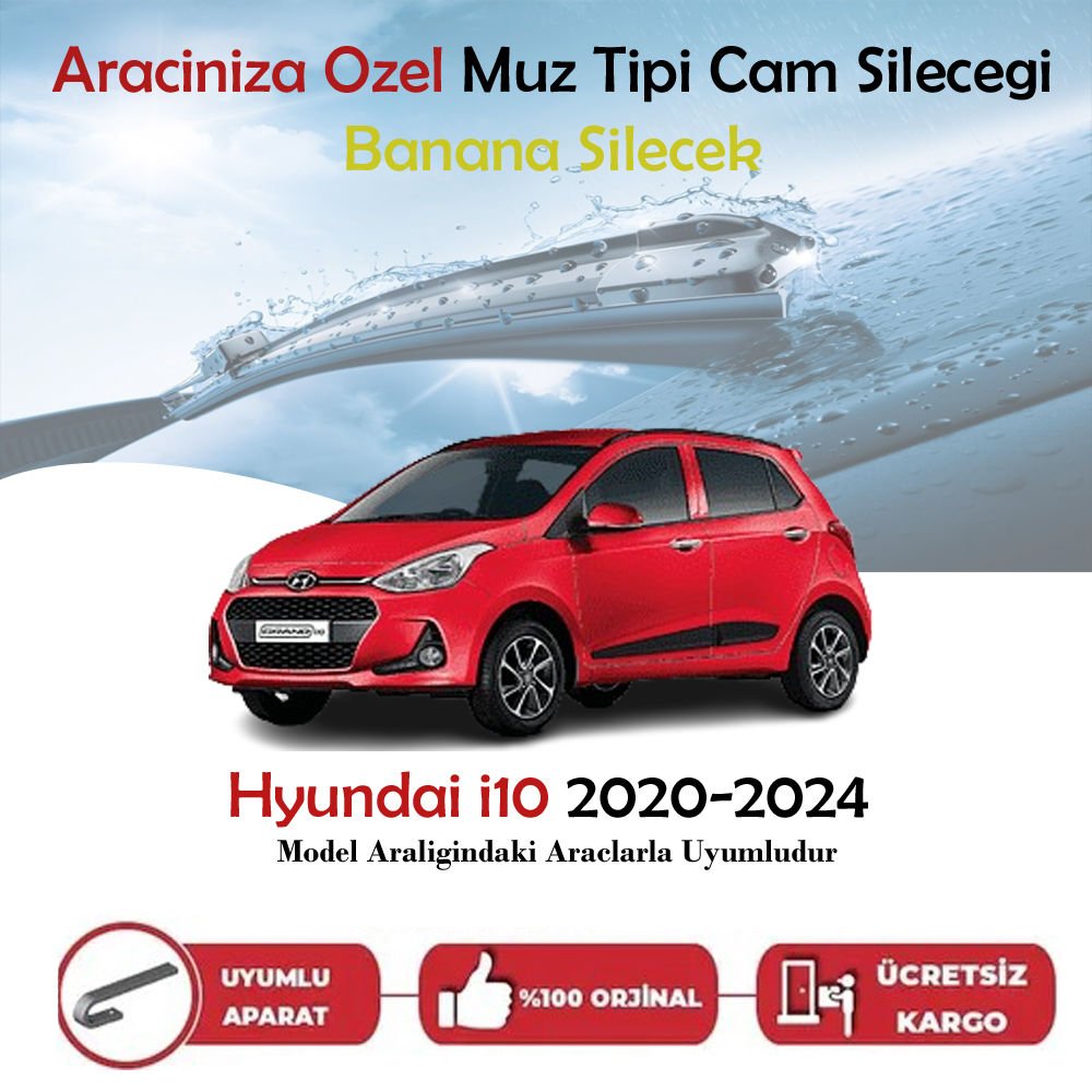 Hyundai İ10 Muz Silecek Takımı 2020-2024