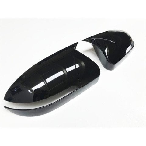 Hyundai i20 Sinyalli Yarasa Ayna Kapağı Batman Parlak Siyah Piano Black