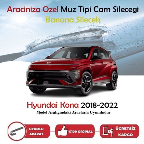 Hyundai Kona Muz Silecek Takımı 2018-2022