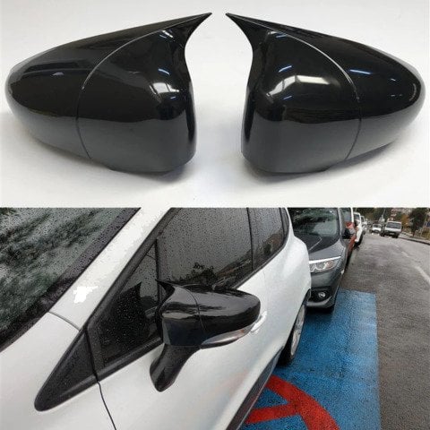 Renault Captur Yarasa Ayna Kapağı Batman Parlak Siyah Piano Black