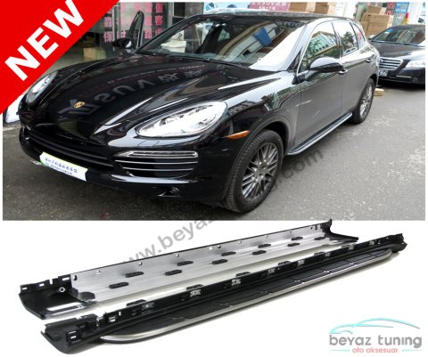 Porsche Cayenne Yan Basamak Koruma Oem Orjinal 2010-