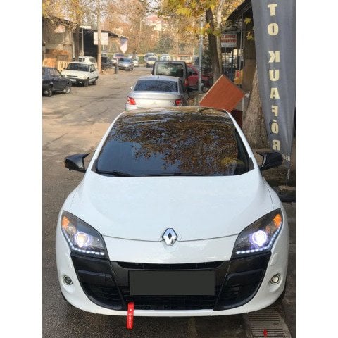 Renault Megane 3 Yarasa Ayna Kapağı Batman Parlak Siyah Piano Black