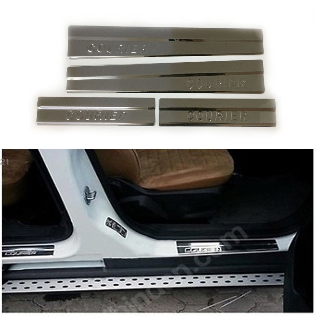 Ford Courier Kapı Eşiği Kromu Nikelajı 2014 Sonrası