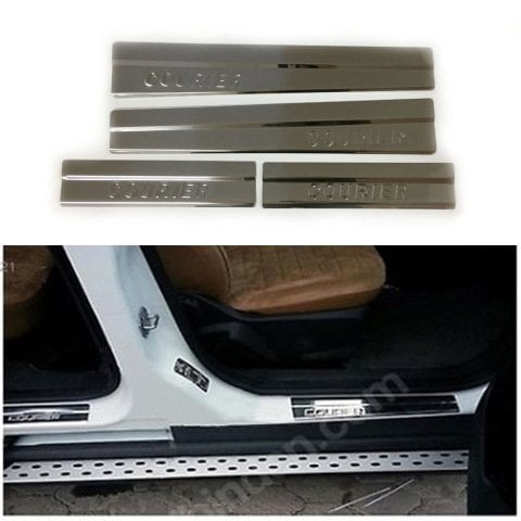 Ford Courier Kapı Eşiği Kromu Nikelajı 2014 Sonrası