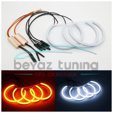Bmw E46 3 Serisi Angel Eyes Halkası Takımı 4lü Çift Renk