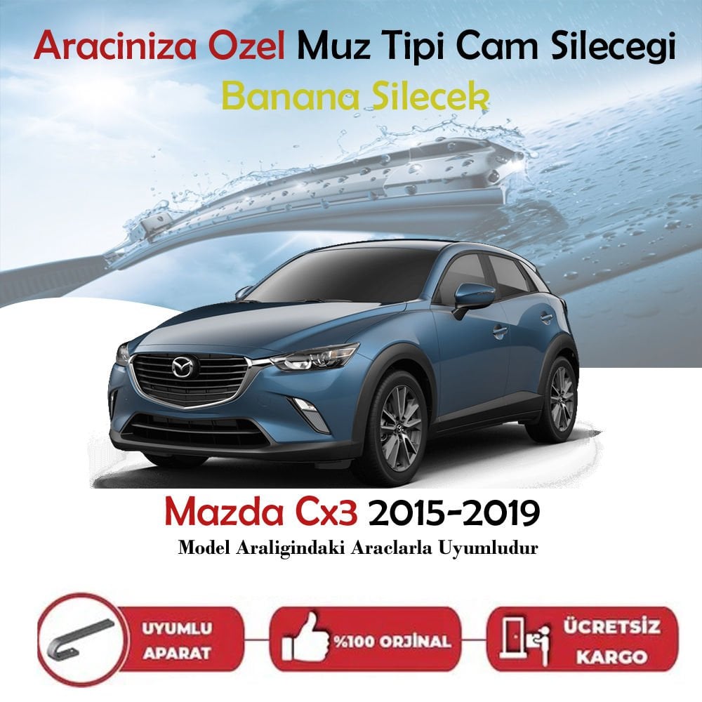 Mazda CX3 Muz Silecek Takımı 2015-2019