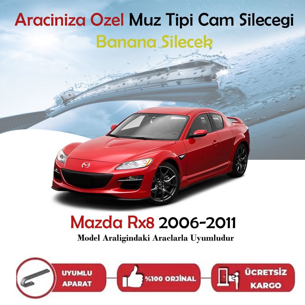 Mazda Rx8 Muz Silecek Takımı 2006-2011