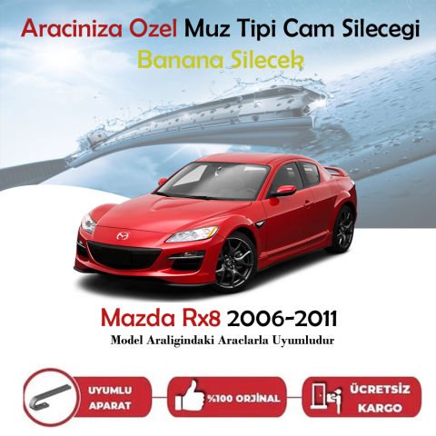 Mazda Rx8 Muz Silecek Takımı 2006-2011