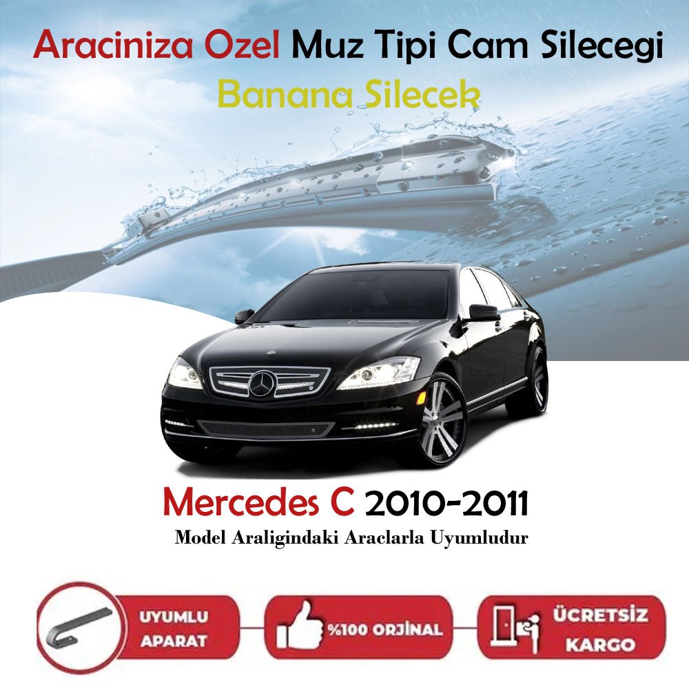 Mercedes C Muz Silecek Takımı 2010-2011