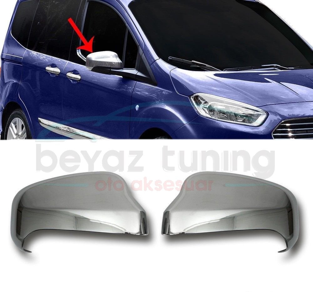 Ford Courier Ayna Kapağı Kromu Nikelajı 2017 Sonrası