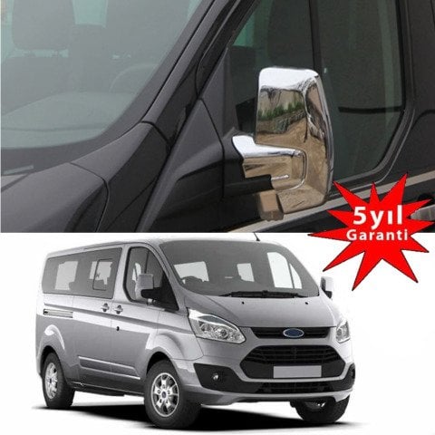 Ford Tourneo Custom Ayna Kapağı Krom Nikelajı 2014 Sonrası