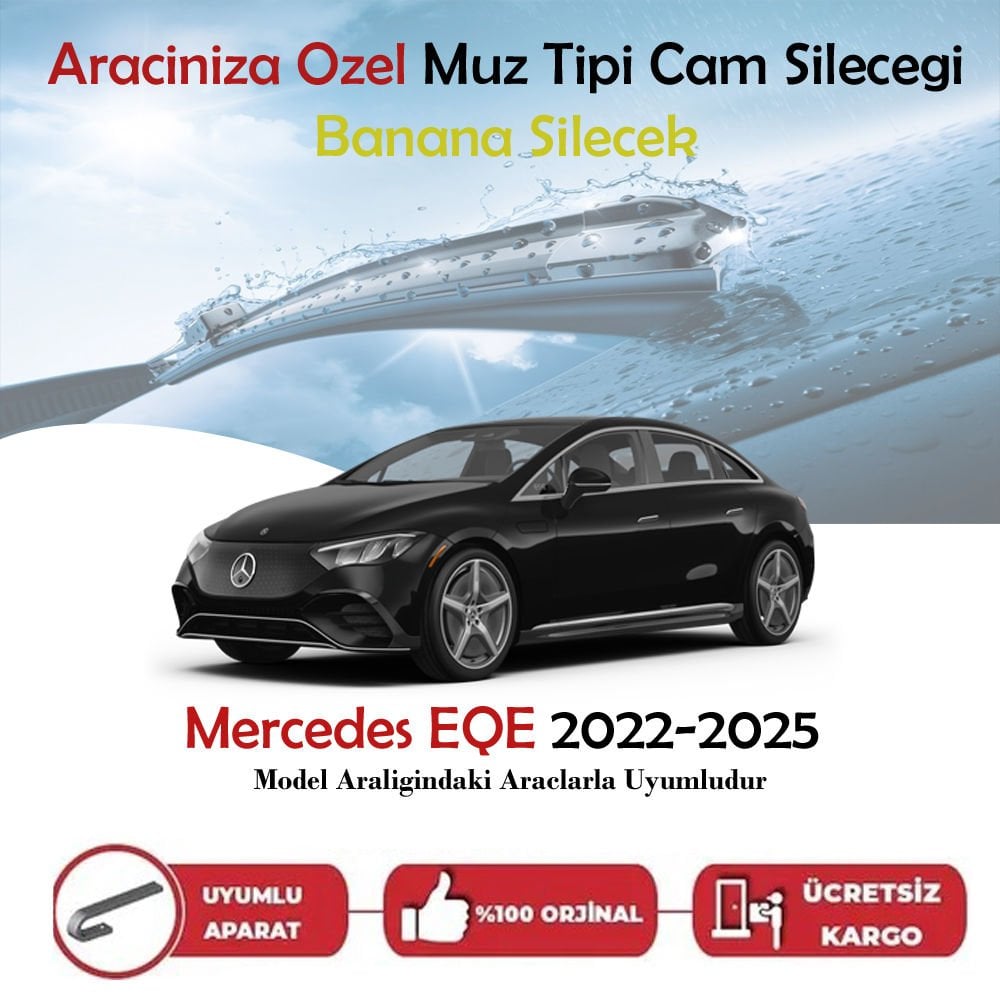 Mercedes EQE Muz Silecek Takımı 2022-2025