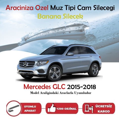 Mercedes GLC Muz Silecek Takımı 2015-2018