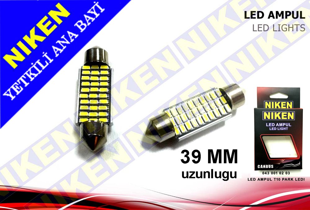 Sofit Led Ampul 30 Ledli Ultra Beyaz 39mm