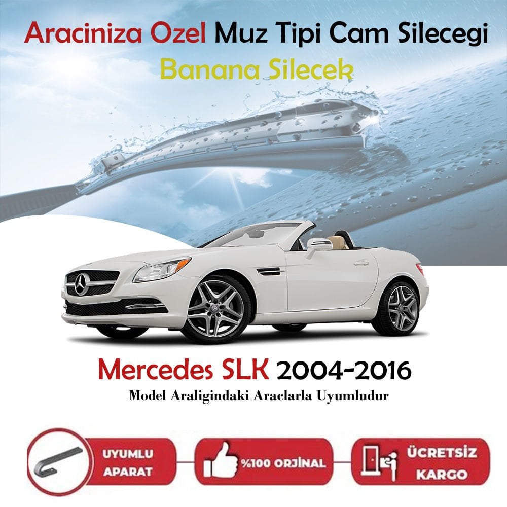 Mercedes SLK Muz Silecek Takımı 2004-2016