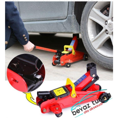 Arabalı Hidrolik Kriko 2 Ton Plastik Çantalı