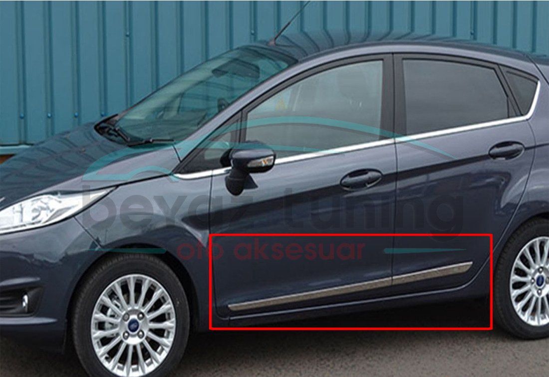 Ford Fiesta Yan Kapı Çıtası Kromu Nikelajı 2009-2018