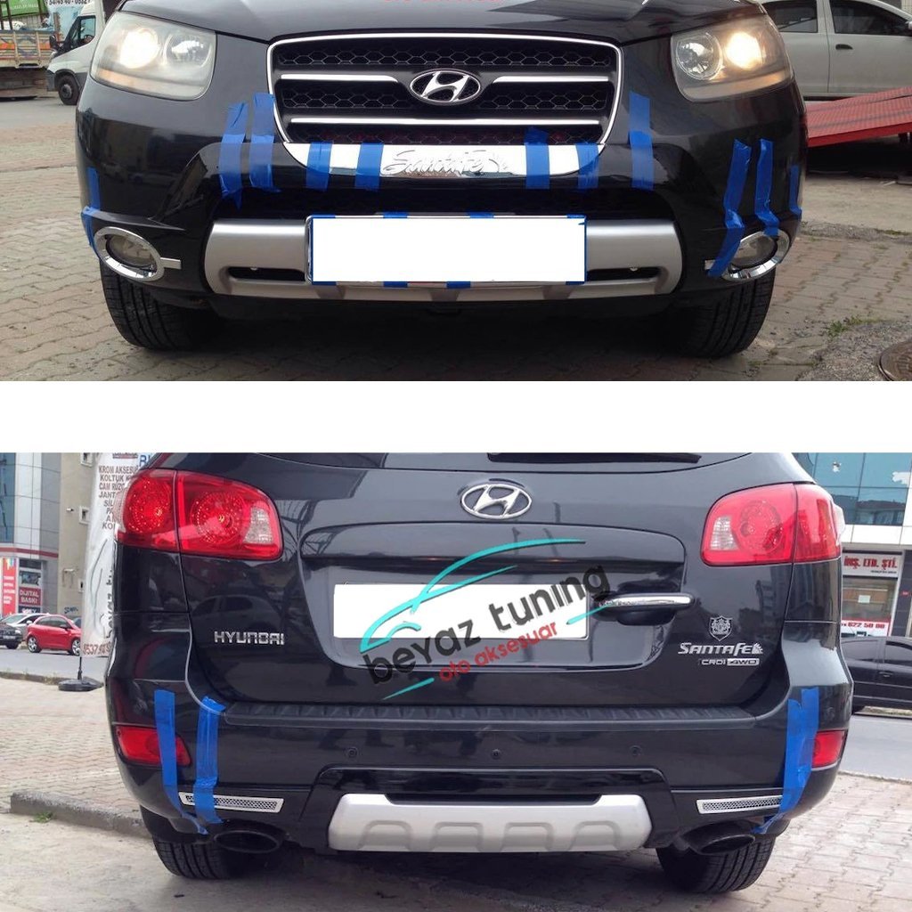 Hyundai Santa Fe Ön Arka Tampon Koruma Orjinal Oem