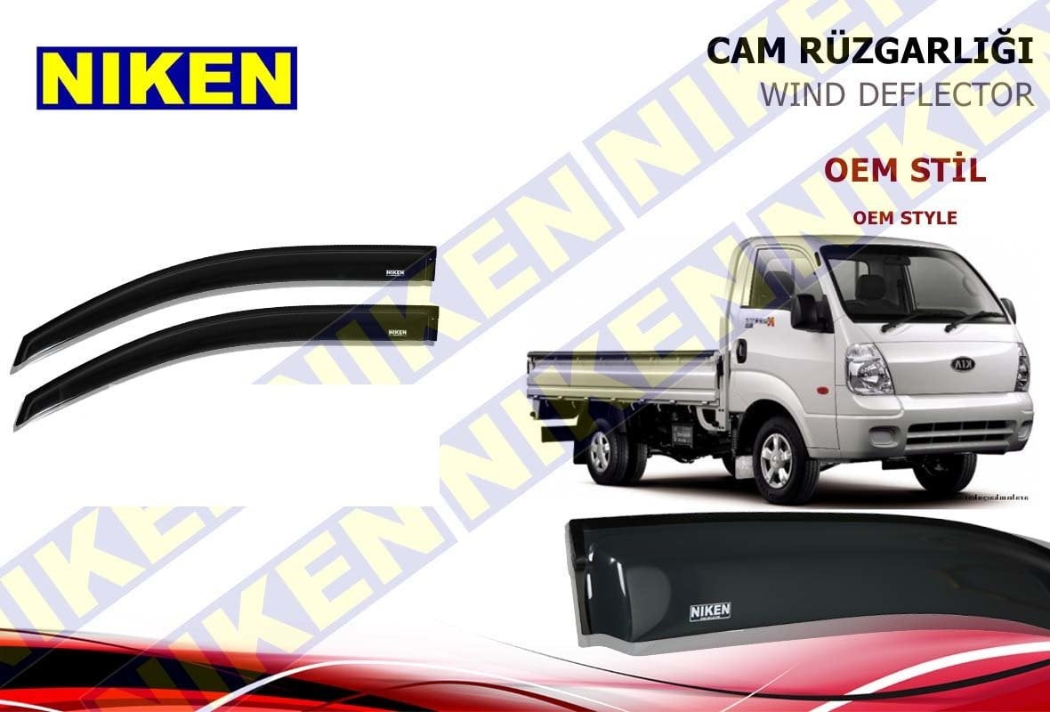 Kia Bongo Cam Rüzgarlığı Niken 2005 Sonrası 2li