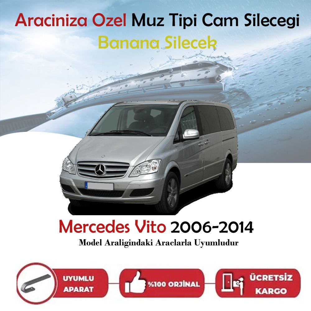 Mercedes Vito Muz Silecek Takımı 2006-2014