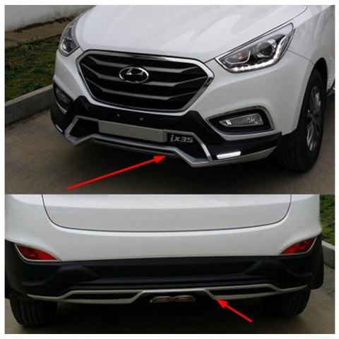 Hyundai ix35 Ön Arka Tampon Koruma Oem Stil Ledli 2009-2016