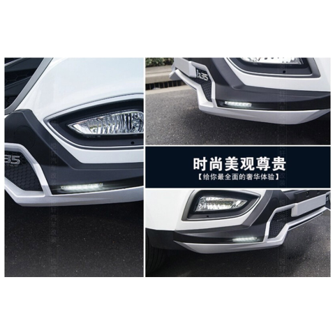 Hyundai ix35 Ön Arka Tampon Koruma Oem Stil Ledli 2009-2016