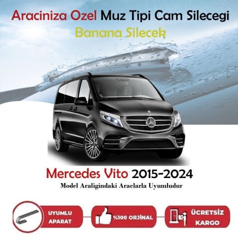 Mercedes Vito Muz Silecek Takımı 2015-2024