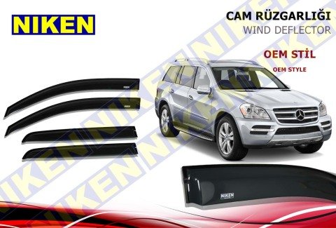Mercedes GL X164 Cam Rüzgarlığı 2006-2011 Arası Niken