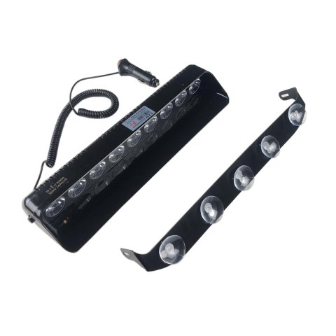 Profesyonel Cam İçi Çakar Led Lamba 8 Fonk. Kırmızı-Mavi-Beyaz