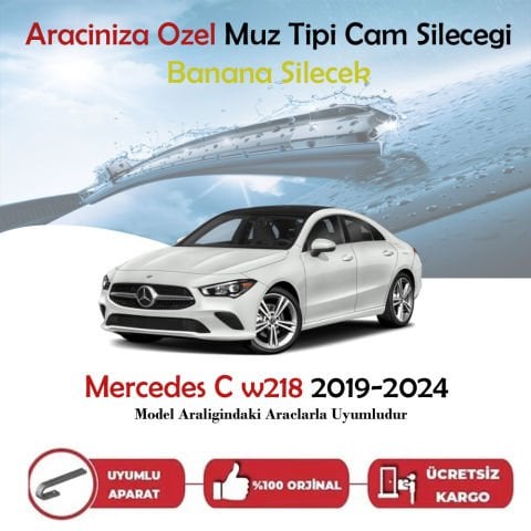 Mercedes C W218 Muz Silecek Takımı 2019-2020