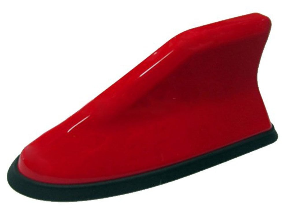 Oto Jaws Anten Elektrikli Silikon Taban Shark Balina Anten Kırmızı