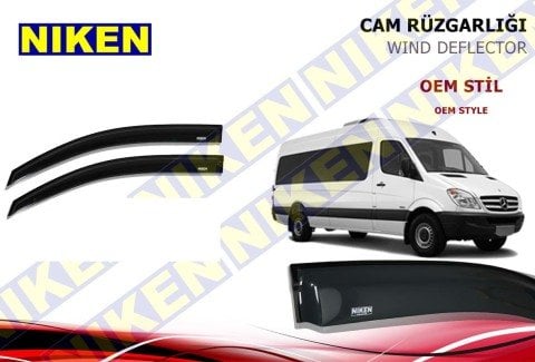 Mercedes Sprinter Cam Rüzgarlığı Niken 2007 Sonrası 2li