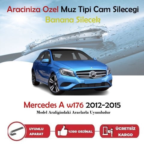 Mercedes A W176 Muz Silecek Takımı 2012-2015