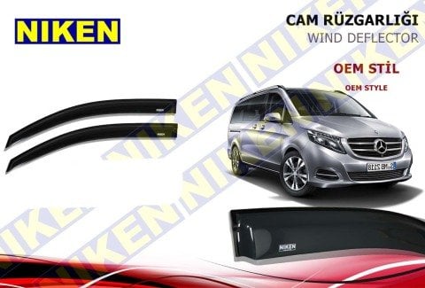 Mercedes Vito Cam Rüzgarlığı Niken 2015 Sonrası 2li