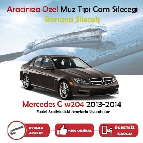 Mercedes C W204 Muz Silecek Takımı 2013-2014
